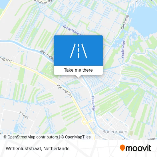 Withenluststraat map