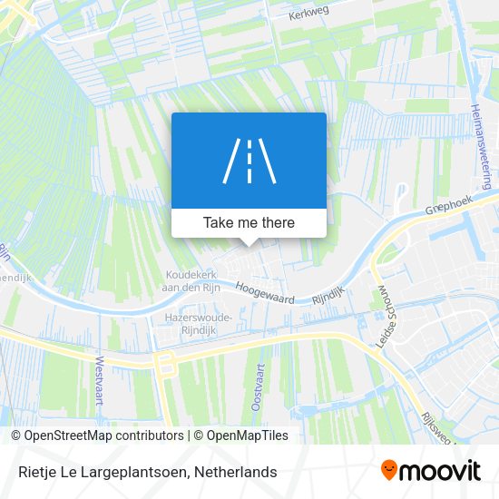 Rietje Le Largeplantsoen map