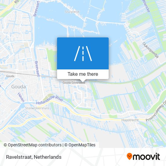 Ravelstraat map