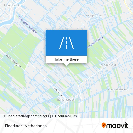 Elserkade map