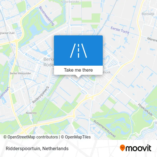 Ridderspoortuin Karte