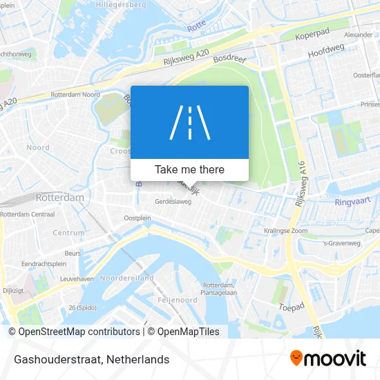 Gashouderstraat map