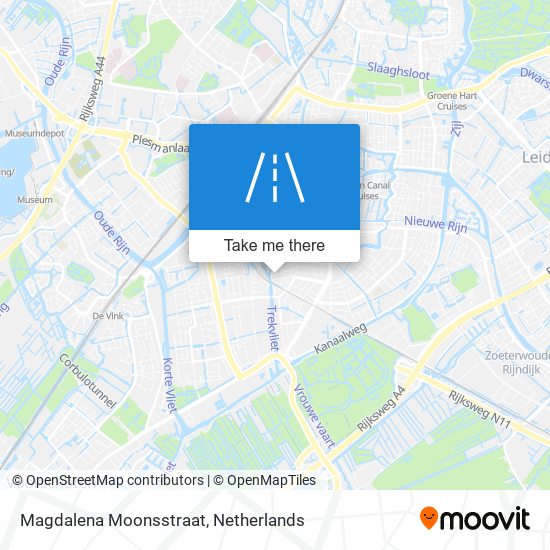 Magdalena Moonsstraat map