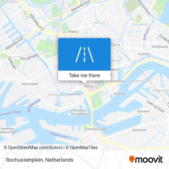 Rochussenplein Karte