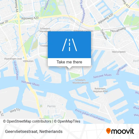 Geervlietsestraat map