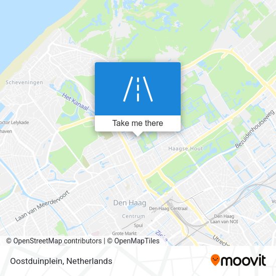 Oostduinplein map