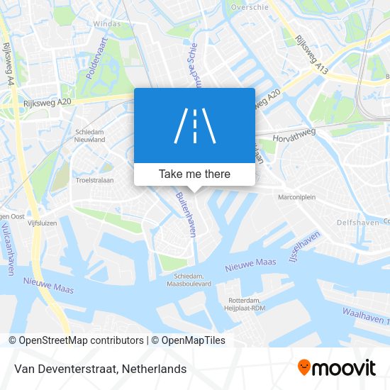 Van Deventerstraat map