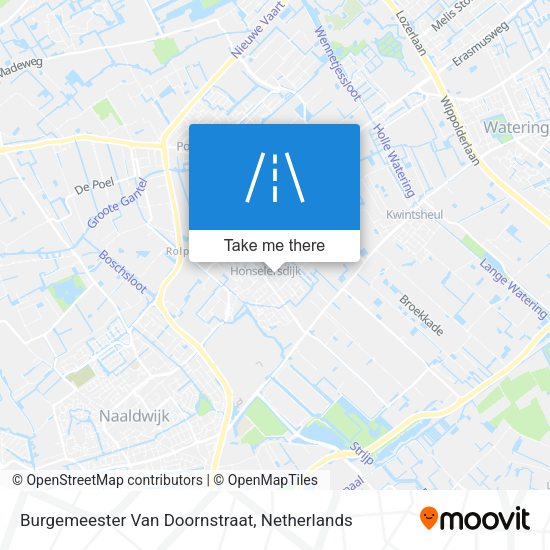 Burgemeester Van Doornstraat map