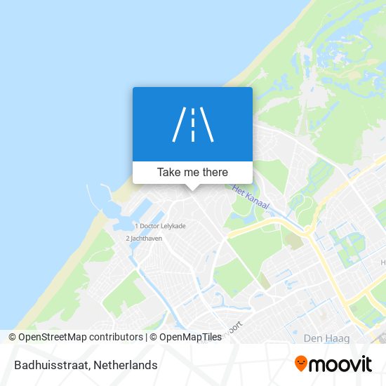 Badhuisstraat map