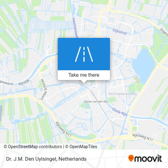 Dr. J.M. Den Uylsingel map