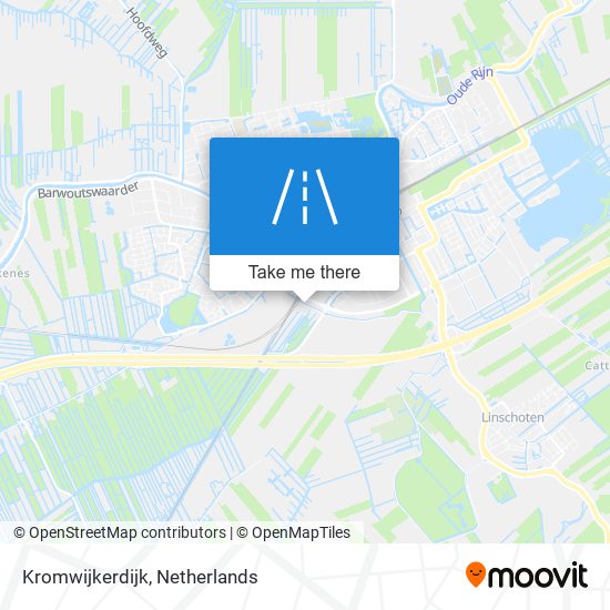 Kromwijkerdijk map