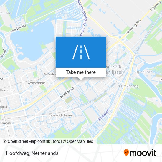 Hoofdweg map