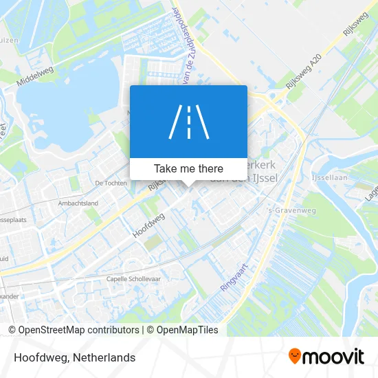 Hoofdweg map