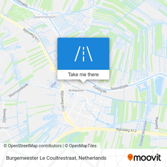 Burgemeester Le Coultrestraat map