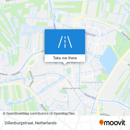 Dillenburgstraat map