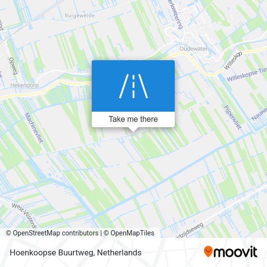 Hoenkoopse Buurtweg map