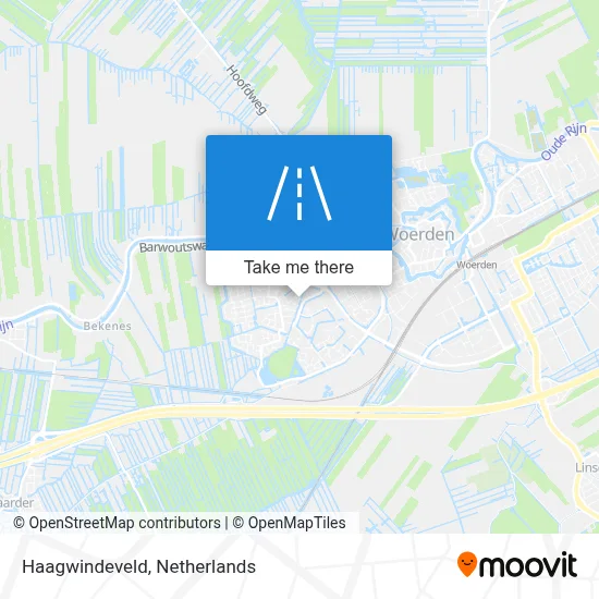 Haagwindeveld map