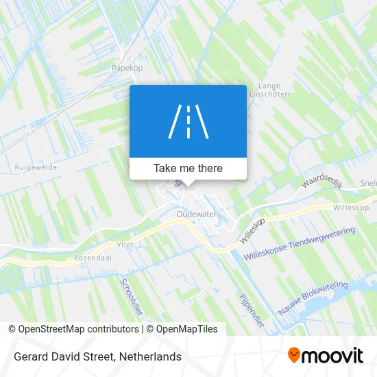 Gerard Davidstraat map