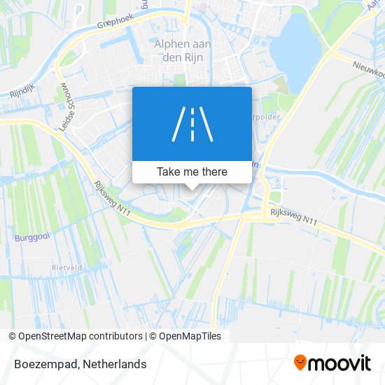 Boezempad map