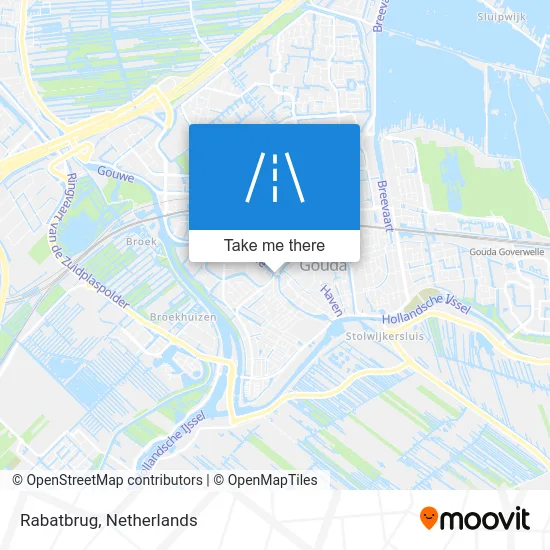 Rabatbrug map