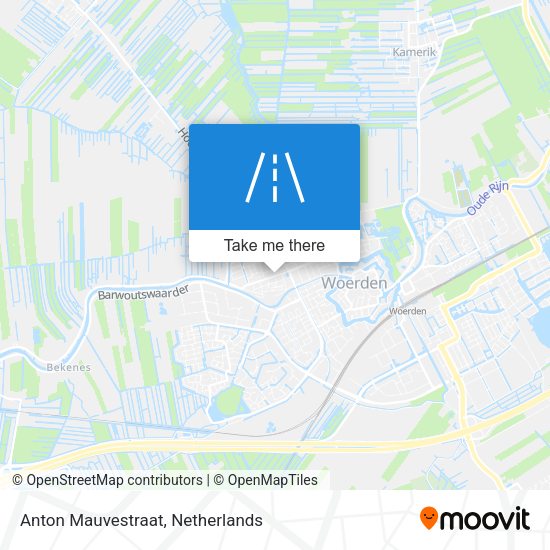 Anton Mauvestraat map