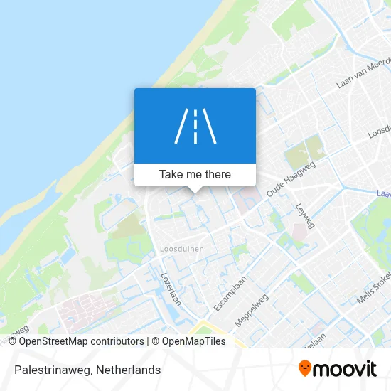 Palestrinaweg map