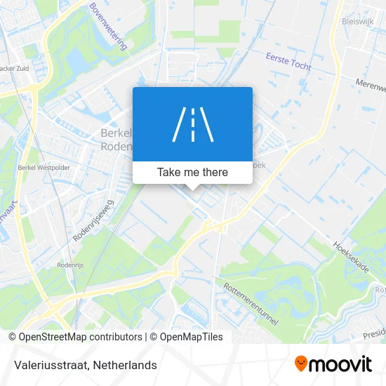 Valeriusstraat map