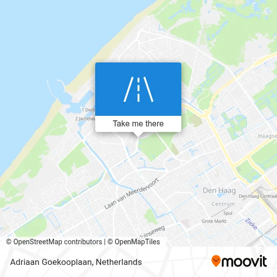 Adriaan Goekooplaan map