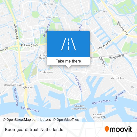 Boomgaardstraat map