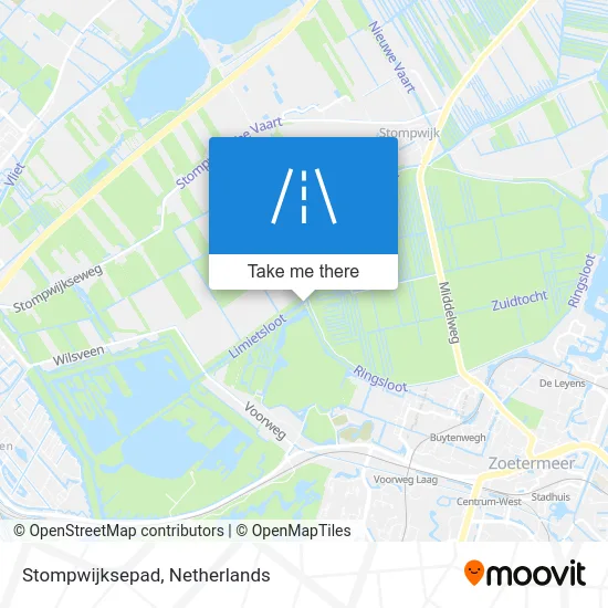 Stompwijksepad map
