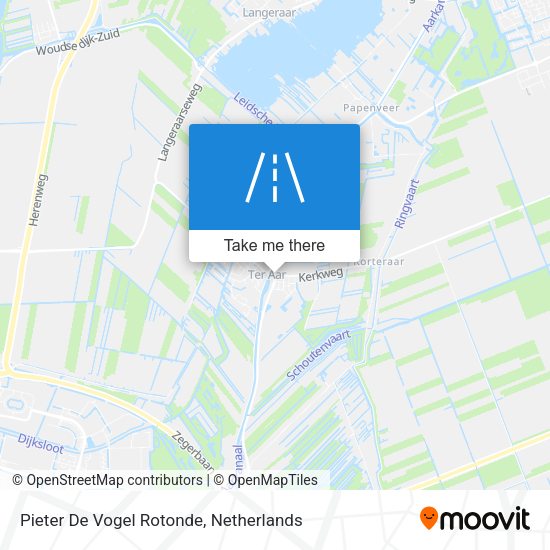 Pieter De Vogel Rotonde map