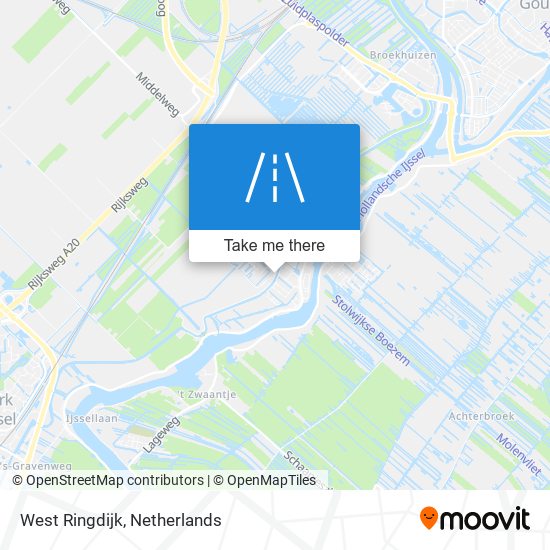 West Ringdijk map