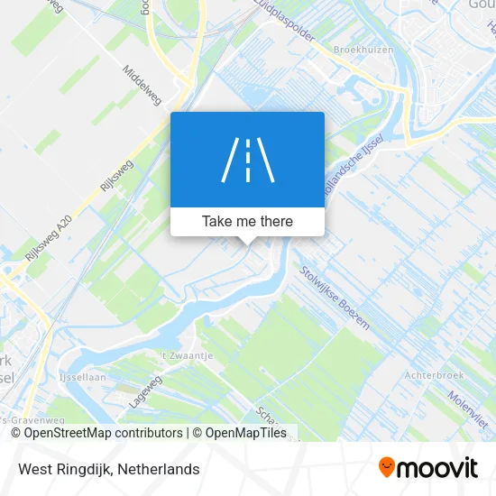 West Ringdijk Karte