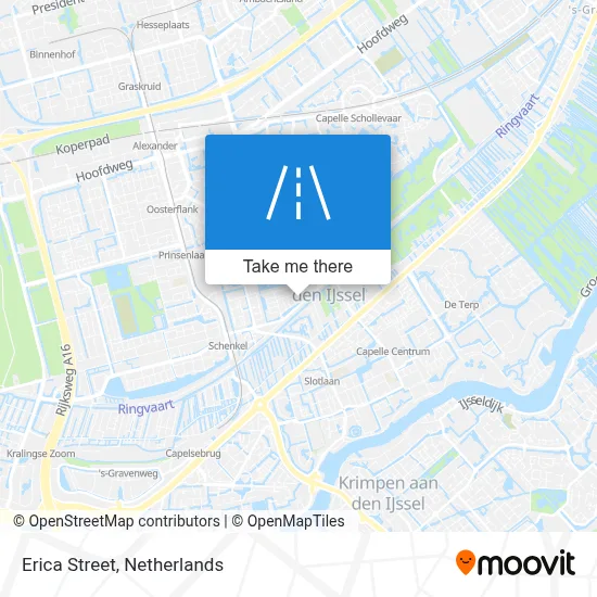 Ericastraat map