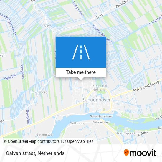Galvanistraat map