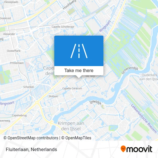 Fluiterlaan map