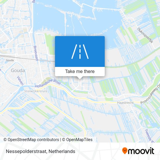 Nessepolderstraat map