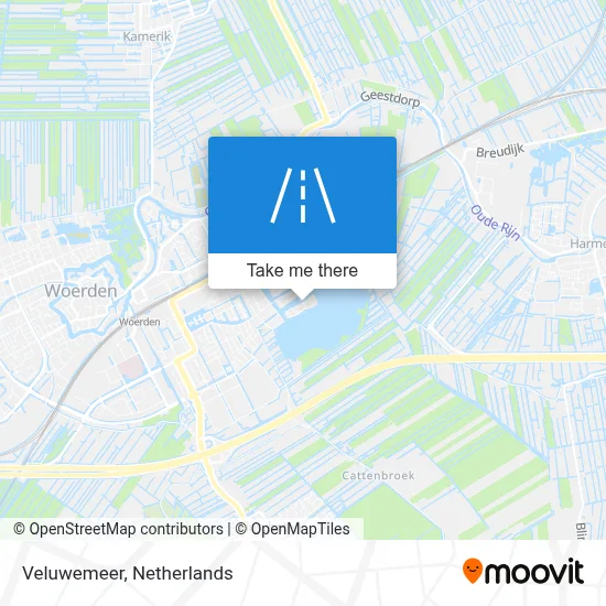 Veluwemeer map