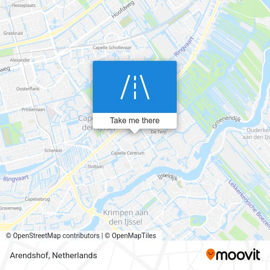 Arendshof map