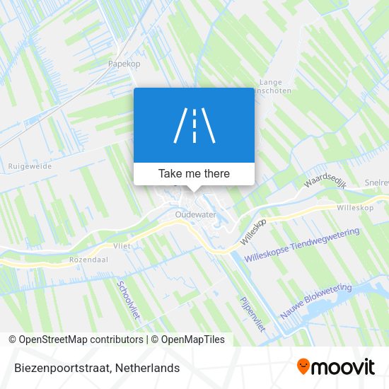 Biezenpoortstraat map