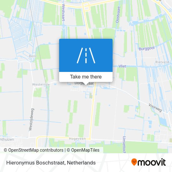 Hieronymus Boschstraat map