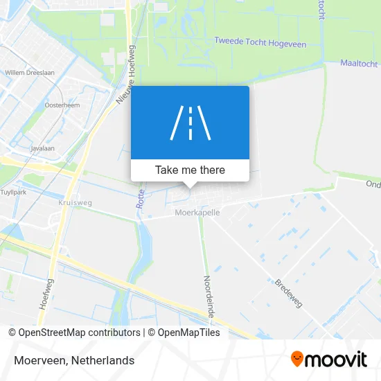 Moerveen map