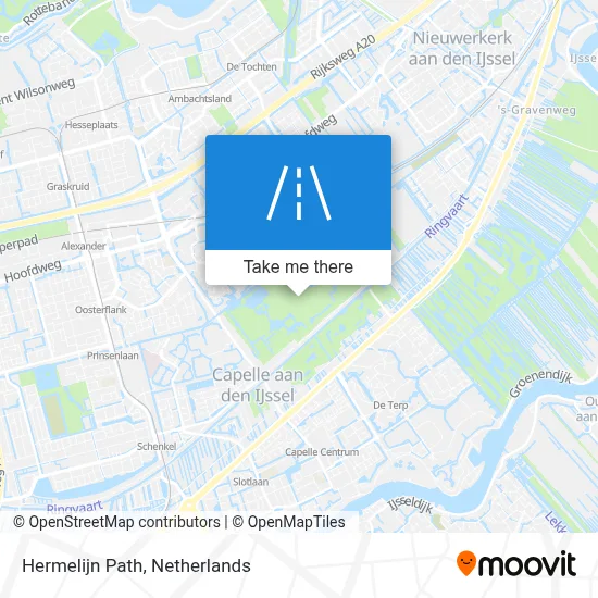 Hermelijnpad map