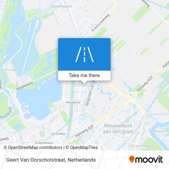 Geert Van Oorschotstraat map