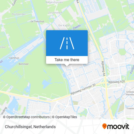 Churchillsingel map