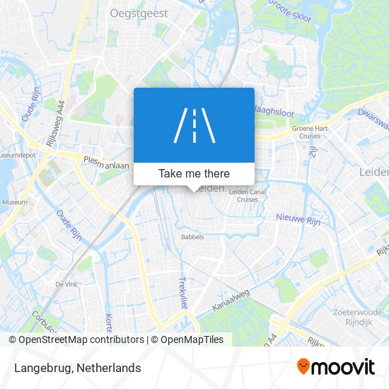 Langebrug map