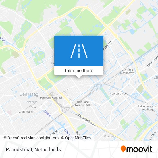 Pahudstraat map