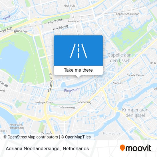 Adriana Noorlandersingel map