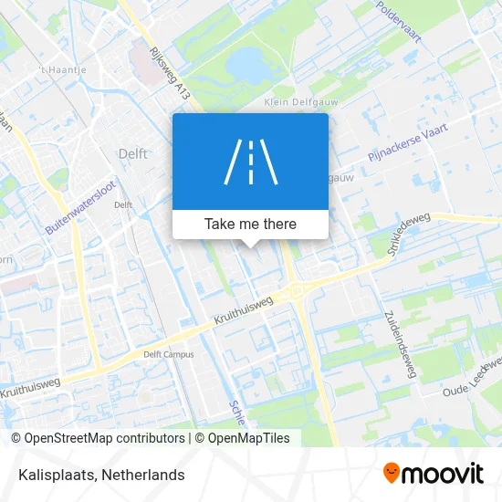 Kalisplaats map