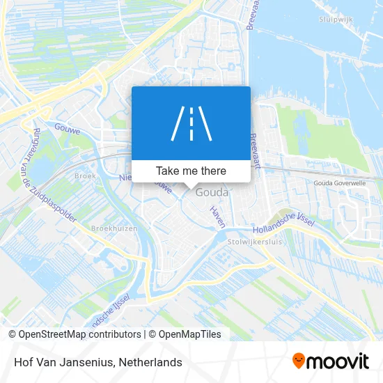 Hof Van Jansenius map